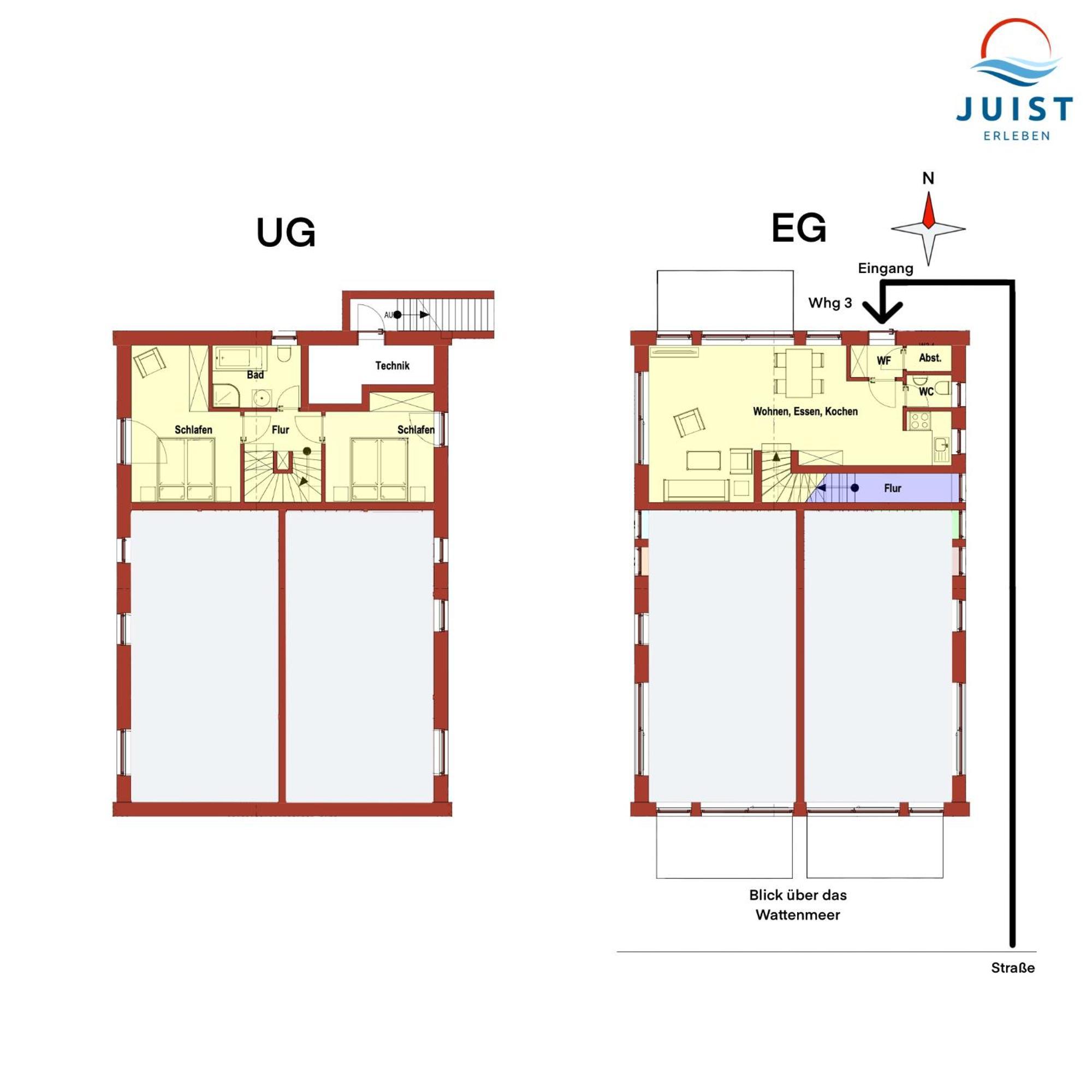 Haus Billstrasse 233 - Wohnung 3 유이스트 외부 사진